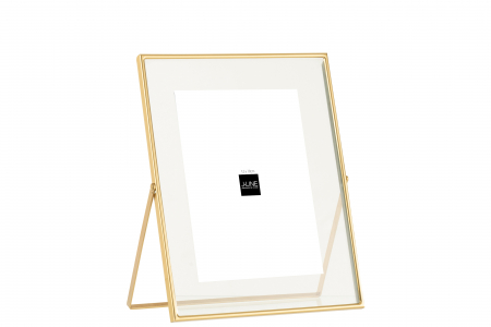 Rame foto - Rama foto (20x25 cm), Metal, Auriu, 20x11x23 cm
