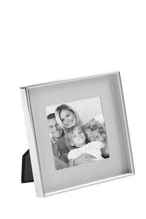 Rame foto - Rama foto KIM, metal placat cu argint/sticla, 15.3 x 15.3 x 2.5 cm, Fink