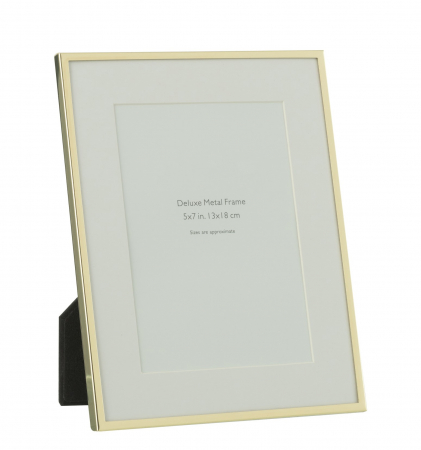 Rame foto - Rama foto Passe Partout, Metal, Auriu, 18x1x23 cm