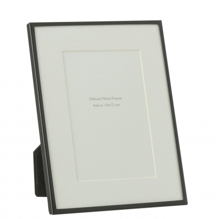 Rame foto - Rama foto Passe Partout, Metal, Negru, 15.5x1x20.5 cm