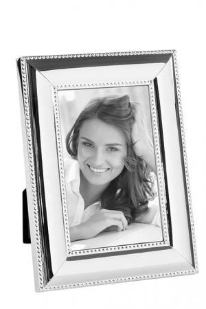 Rame foto - Rama foto PEARL, metal placat cu argint/sticla, 20.5 x 15.4 x 2 cm, Fink
