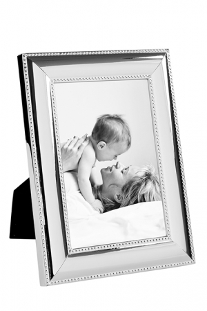 Rame foto - Rama foto PEARL, metal placat cu argint/sticla, 9 x 13 x 2.2 cm, Fink