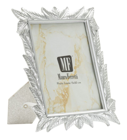 Rame foto - Rama, Silver leaves cm 21,2x1,7x26,8 (dimensiune interna cm 15x20)
