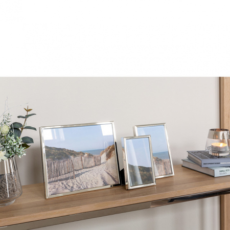 Rame foto - RON/rama,  placata cu argint,  antizgariere/13x18 cm