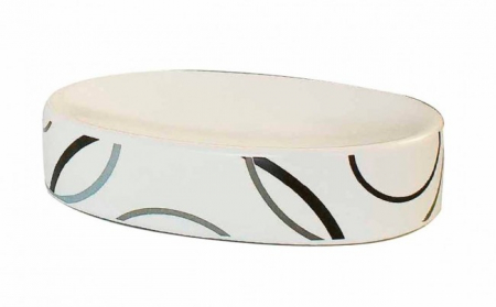 Accesorii baie - Sapuniera, ceramica, 12x8, 3x2, 5cm