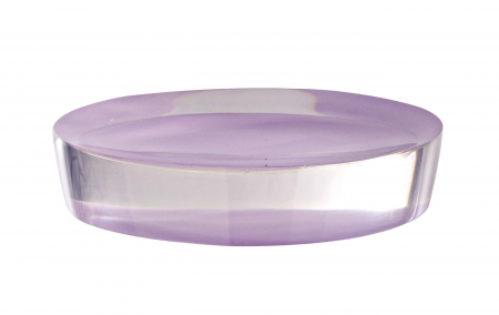 Accesorii baie - Savoniera Topazio, Rasina, Mov, 12x12x2.4 cm