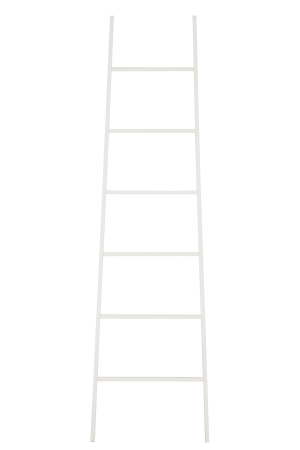 Cuiere - Scara, Metal, Alb, 45x2x160