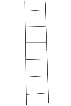 Cuiere - Scara, Metal, Negru, 50x1.3x220