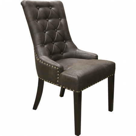 Scaune dining - Scaun Carina, Maro Vintage, 58x98x69 cm