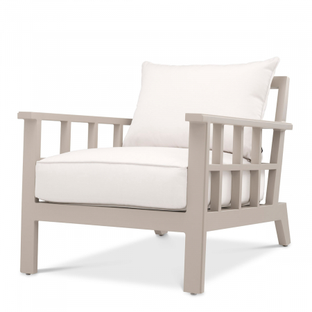 Scaune - Scaun de exterior Cap-Ferrat, textil sumbrela, Dims: W. 70 | D. 87 | H. 65 | SD. 56 | SH. 43 | AH. 56 (CM)