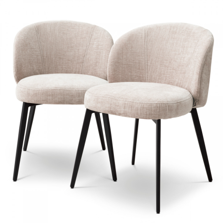Scaune dining - Scaun dining, Lloyd sisley bej set de 2