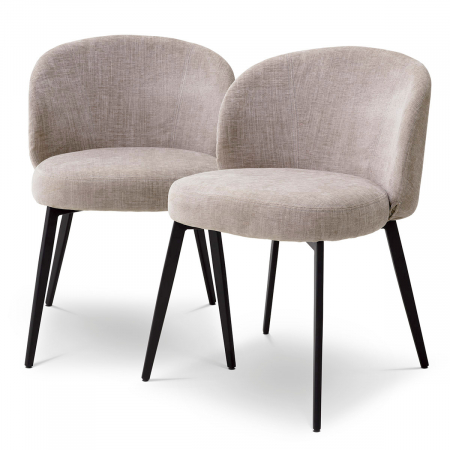 Scaune dining - Scaun dining, Lloyd Sisley gri set de 2