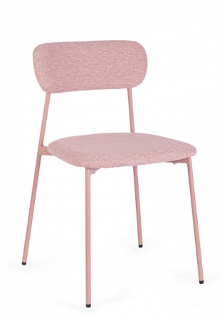 Scaune dining - Scaun Inka, Roz