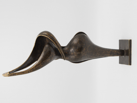 Figurine bronz - Sculptura abstracta, Bronz, 52 x 11 x 18 cm