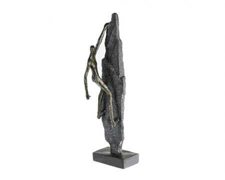 FIGURINE - Figurina CLIMBER, rasina, 13x8x47 cm