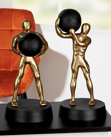 Sport - Sculptură din aluminiu, Strong