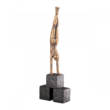 Sport - Sculptură, Femeie, Movement, Polirășină, bronz, PU 2, L. 4 cm, L. 9 cm, H. 28,5 cm