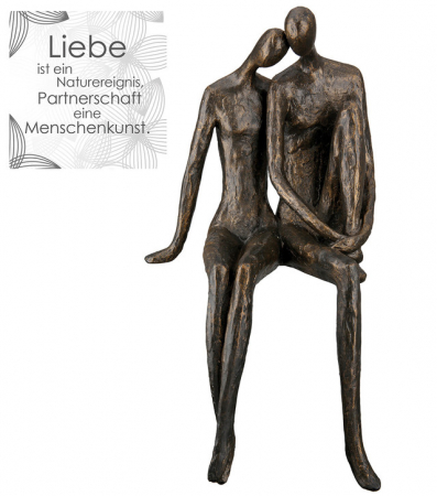 Dragobete - Sculptura rasina. XL Couple