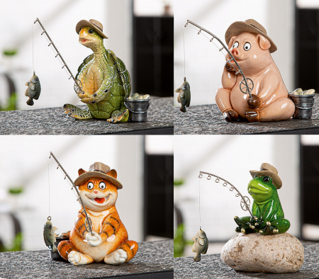 Animale - Serie 12 buc., Figurină, Rășină sintetică, PU 1