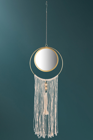 Clopotei de vant si ghirlande - Set 2 ghirlande Dream Catcher, otel, Glory