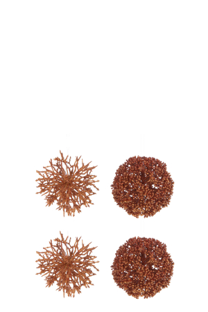 Plante artificiale si uscate - Set 4, Obiecte decorative, Rust