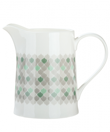 Cani si cesti - Set cana cu infuzor Wild Flowers, portelan, multicolor, 10 cm