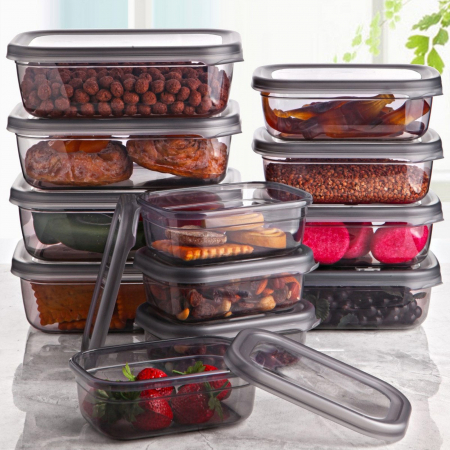 Cutii depozitare - Set de cutii pentru depozitare (12 bucăți)