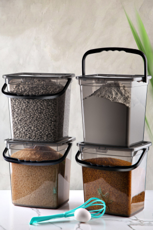 Cutii depozitare - Set de cutii pentru depozitare (4 bucăți)