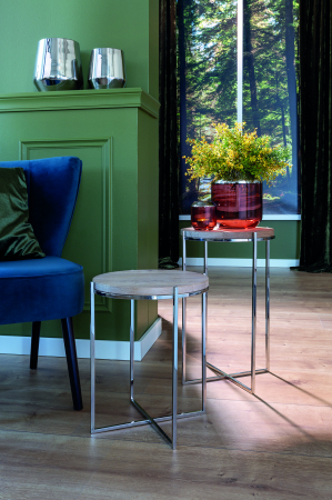 Suporturi lumanari - SMILLA, Suport lumânare, Sticlă, maro, H.9cm,D.9cm