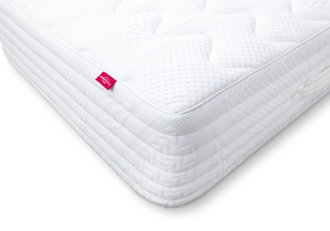 Saltea cu spuma si arcuri - Soft Firm Blanc Saltea