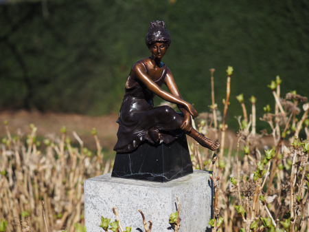 Figurine bronz - Statuie bronz, Femeie