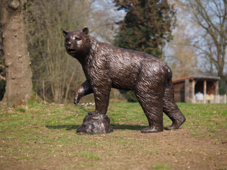 Figurine bronz - Statuie bronz, Urs