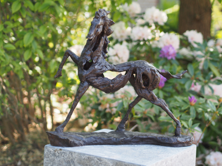 Statui - Statuie cal, Bronz, 49 X 13 X 54 cm