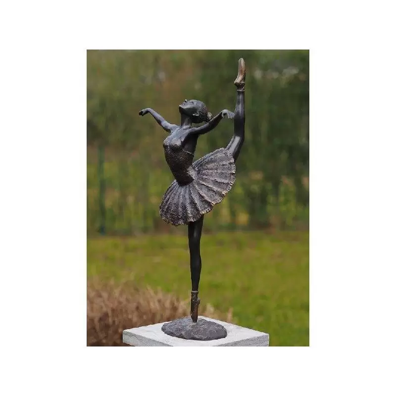 Figurine bronz - Statuie balerina, Bronz, 65 x 20 x 46 cm