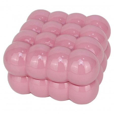 Cutii depozitare - Cutie de depozitare Cece mica (Roz)