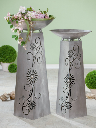 Ghivece si suporturi de flori - Suport flori TENDRIL, metal, 102X50 cm