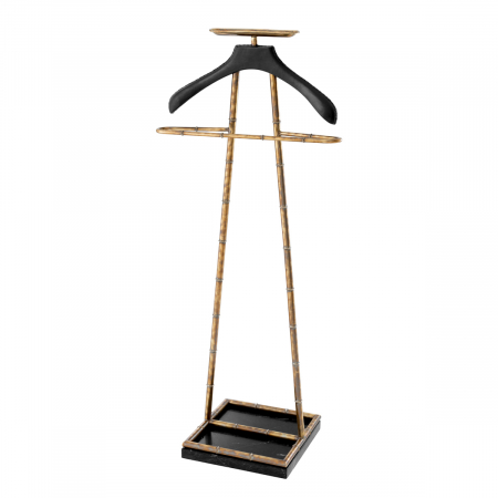 Cuiere - Suport haine, Baker, finisaj din alamă vintage , Dims: L. 31 | W. 50.5 | H. 117  (CM)