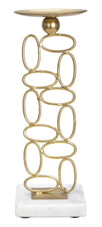 Suporturi lumanari - Suport lumanare, Bule 10x10x27 cm