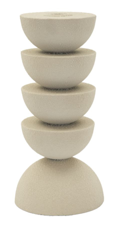 Suporturi lumanari - Suport lumanare, dune pix cm ø 10x21