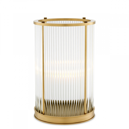 Suporturi lumanari - Suport lumanare Hurricane, Mayson, finisaj din alamă cu aspect vintage M