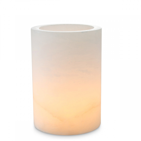 Suporturi lumanari - Suport lumanare Hurricane, Mercer S alabastru, Dims: Ø 14 | H. 20.5 (CM)