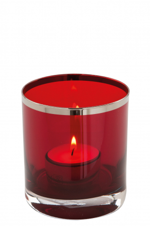 Suporturi lumanari - Suport lumanare KELLY, sticla, 8 x 9 cm