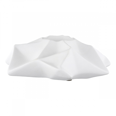 Suporturi lumanari - Suport lumanare, Pisa, Ceramica, alb, PU 6, L. 19 cm, L. 19 cm, H. 7 cm