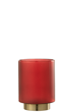 SALE % - Suport lumanare, Rosu, S