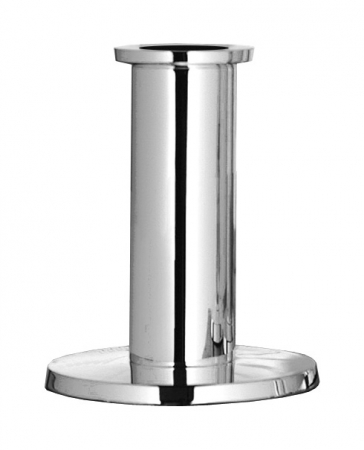 Suporturi lumanari - Suport lumanare STRATO, placat cu nichel, 12x10 cm