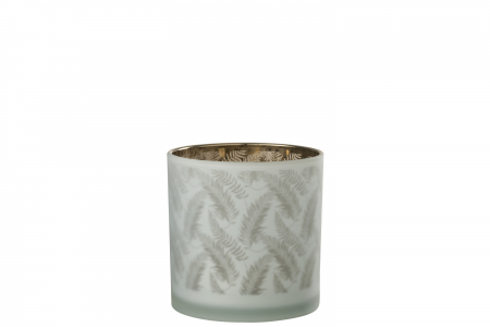 Suporturi lumanari - Suport lumanari, Sticla, Verde, 15x15x15 cm