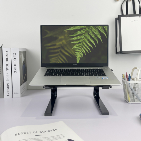 Birouri - Suport pentru laptop BRO, metal, negru