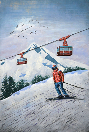 Tablouri - Tablou 3D schilderij, metalic