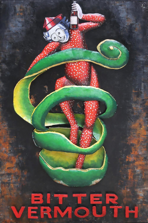 Tablouri - Tablou Bitter Vermouth, metalic