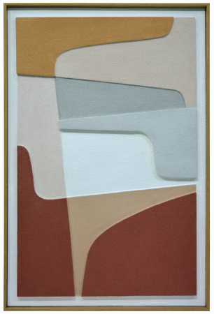 Tablouri - Tablou CANVAS + FRAME ABSTRACT  pictat manual